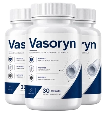 Vasoryn cardiovascular support formula three bottles